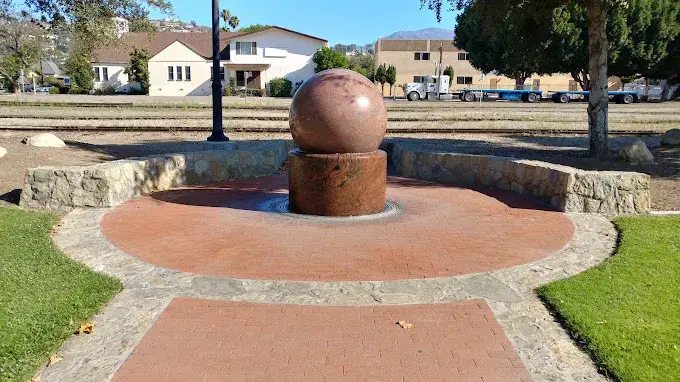 Floating Granite Ball in Santa Paula, CA