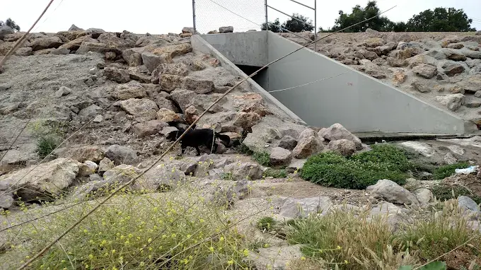 Simi Valley Arroyo Bike Path in California