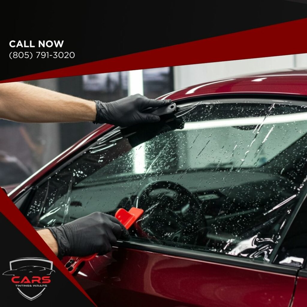 Auto glass tinting