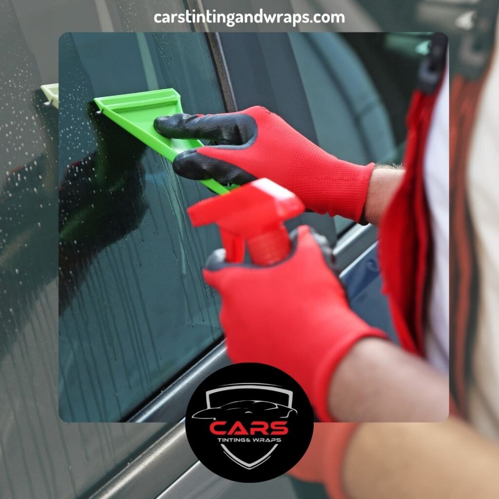 vehicle glass tinting
